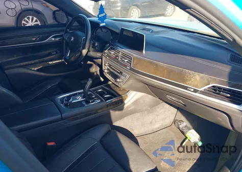 2017 BMW 750 I z USA, uszkodzony, nr VIN WBA7F0C34HGM22159